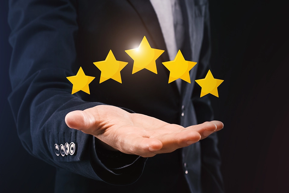 高評価の口コミと丁寧な返信の重要性